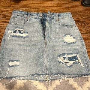 Jean skirt